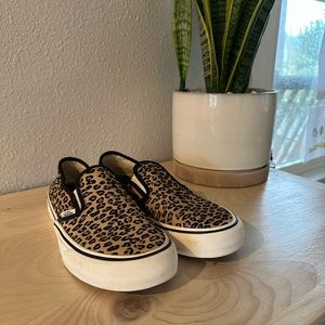 Women’s Size 10 Leopard Print Vans
